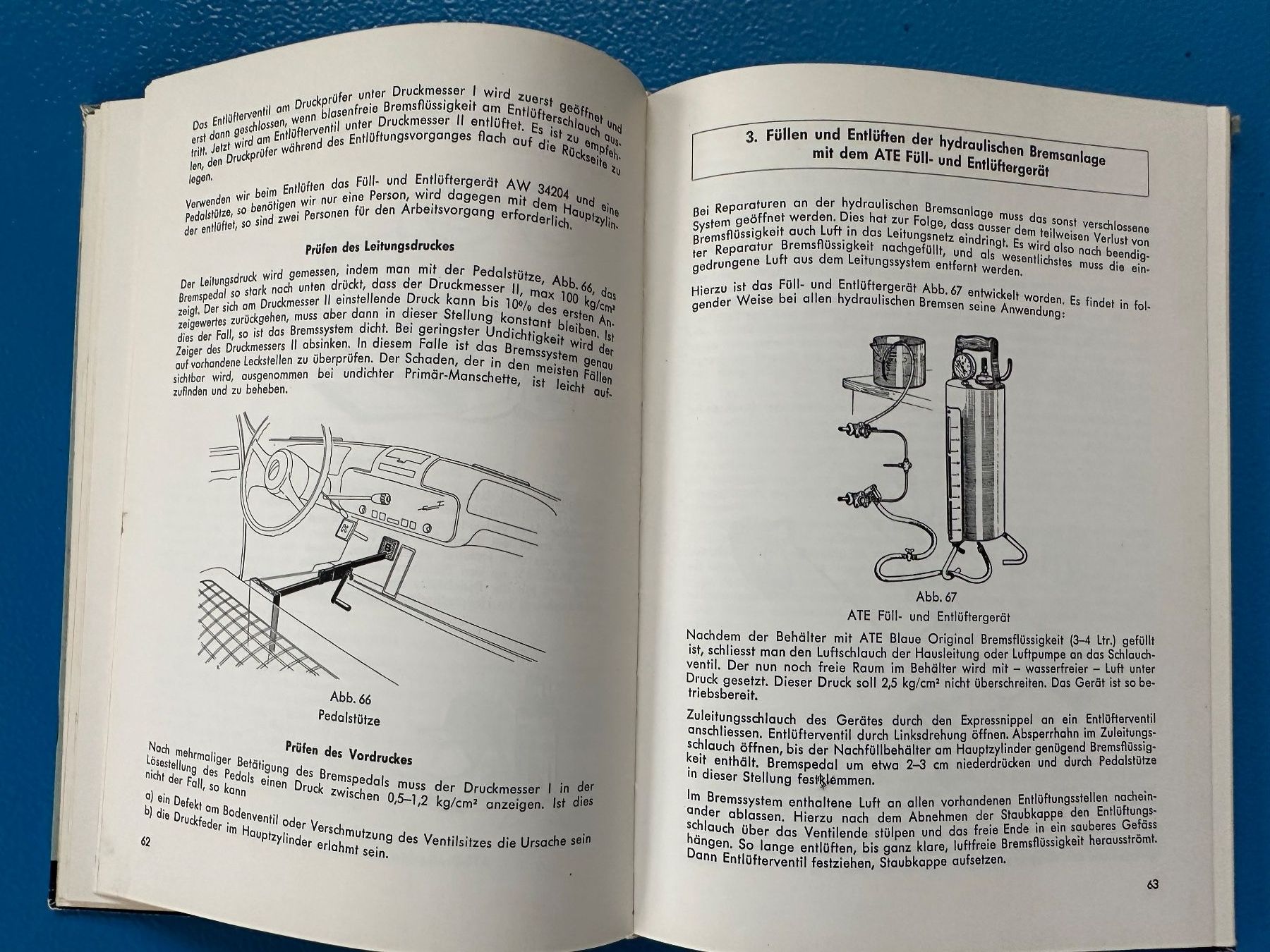 Livres: Bremsen - Handbuch  Ate , 1957 – D'occasion à Boswil par pavo1 5