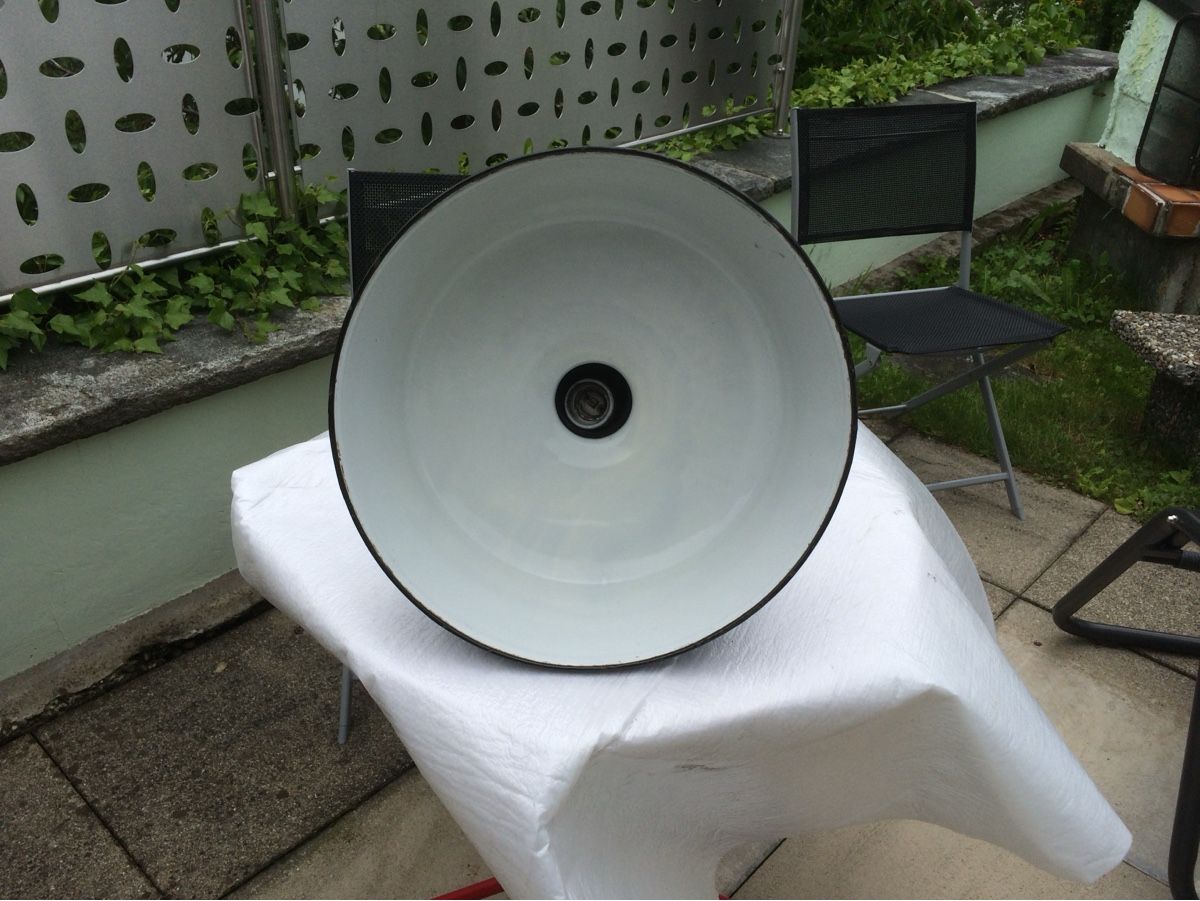 Lampadari & plafoniere: Industrie Lampen emaillierten  – Usato da Läufelfingen venduto da uk54 2