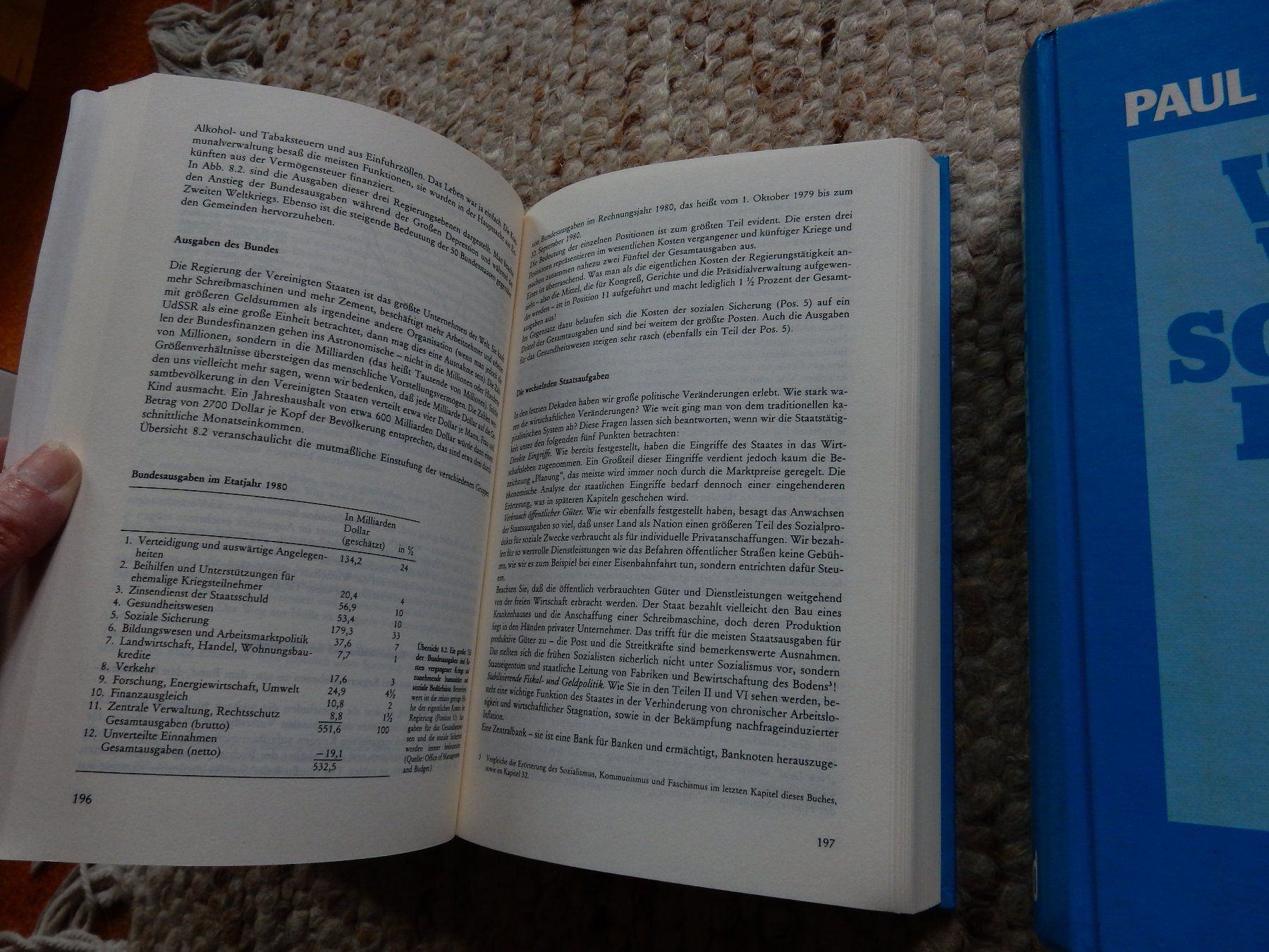 Bücher: Volkswirtschaftslehre 1 + 2 Paul A. Samuelson Studium – Gebraucht aus Jona von JOberg_25 1
