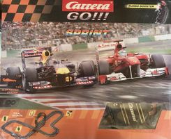 Carrera GO!!! Sprint: Autorennbahn mit Slot Racing System