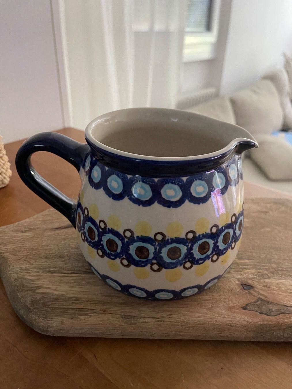 Caraffe: Keramik Krug Handbemalt bunt – Usato da Nussbaumen AG venduto da HelenaDavid1910 1