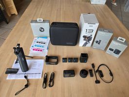 GoPro Hero 13 Black mit Macro Lens und Zubehör