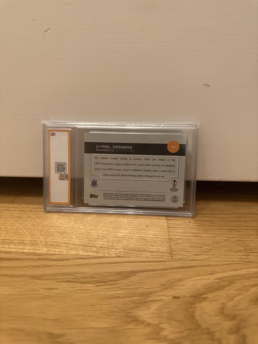 Topps Sammelbilder & Trading cards: Cyriel Dessers 032/125 Topps 2025 Chrome – Neu (gemäss Beschreibung) aus Zürich von joal2 2