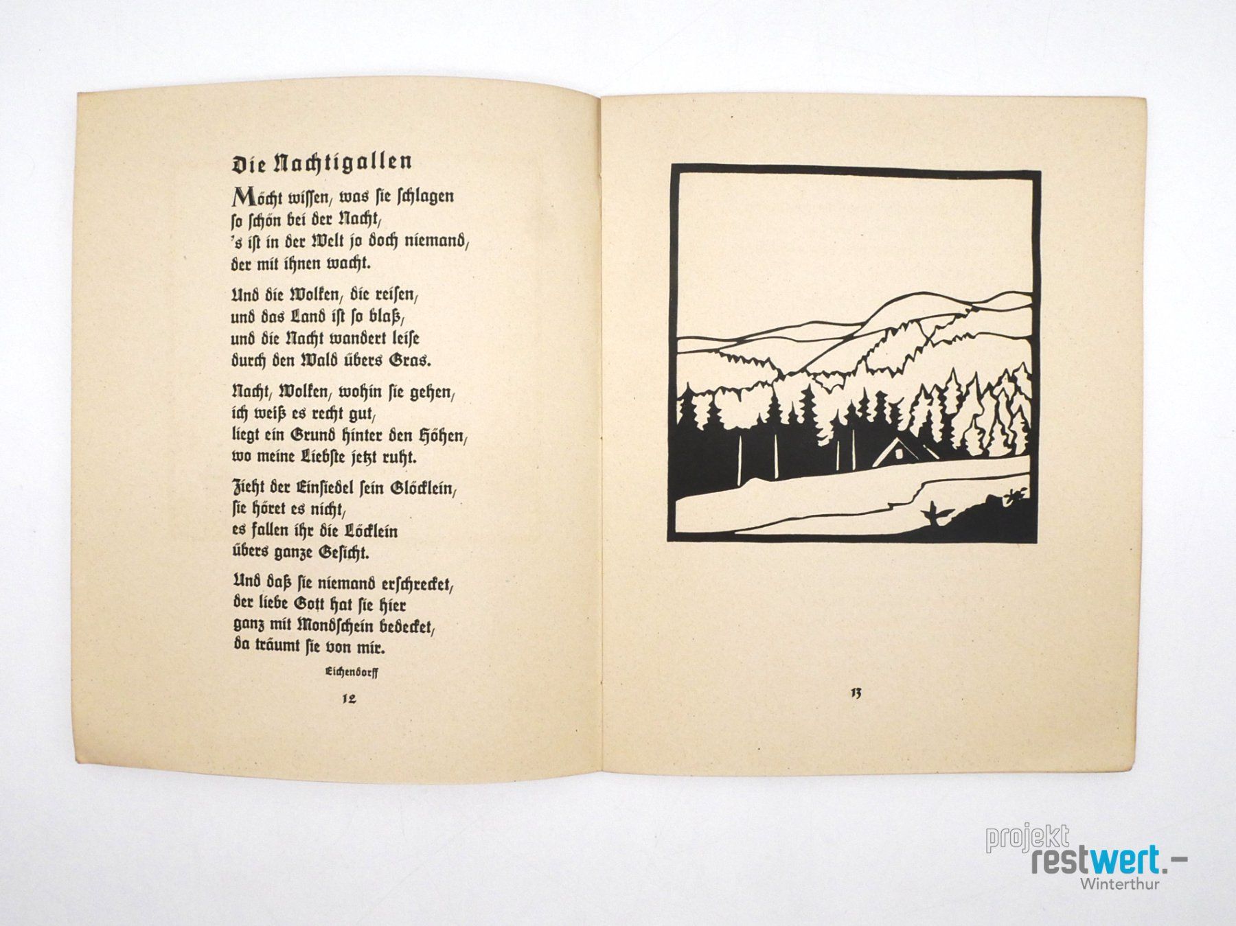 Libri: E. SCHAUFF - Es rauscht der Wald sein ewig Lied – Usato da Winterthur venduto da Restwert_Winterthur 5