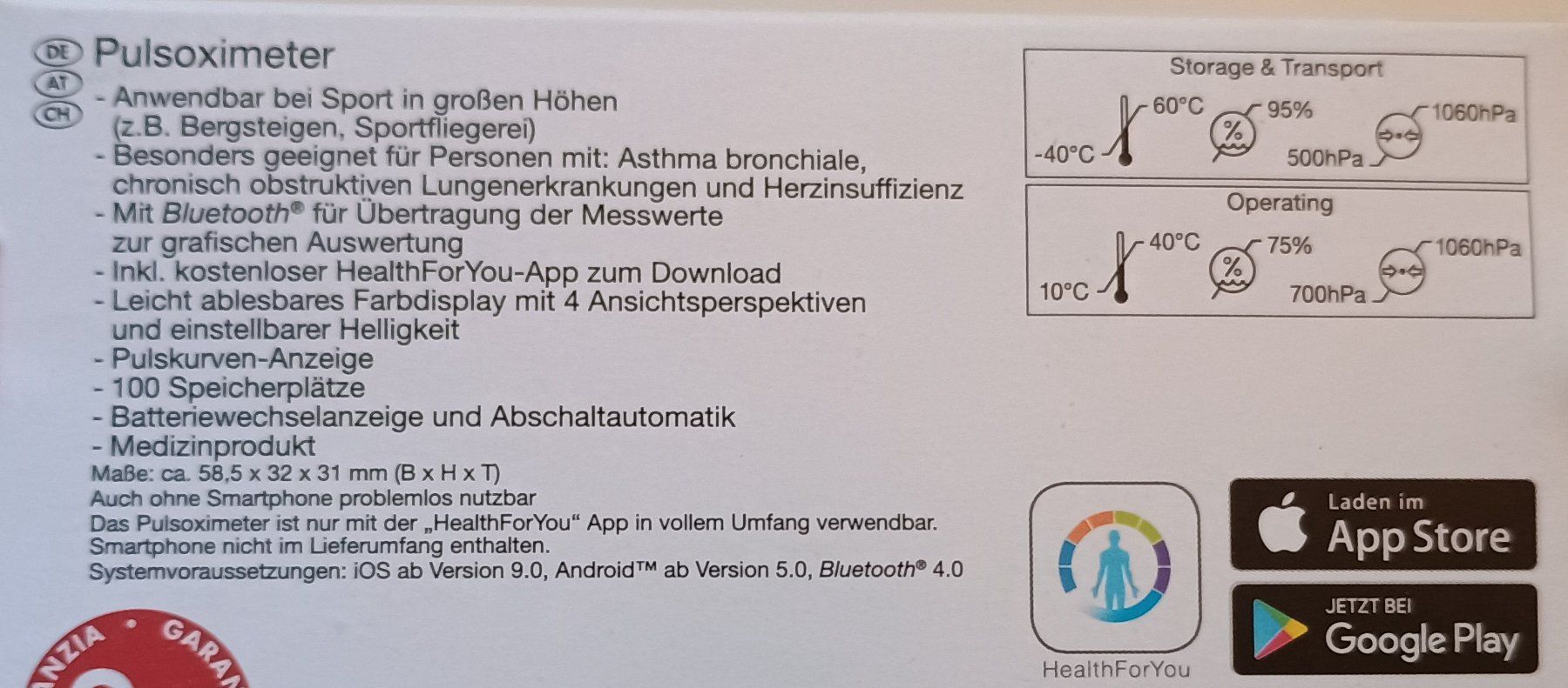 Attrezzature mediche: Pulsmesser / Pulsoximeter – Usato da Rothrist venduto da GIWALD 1