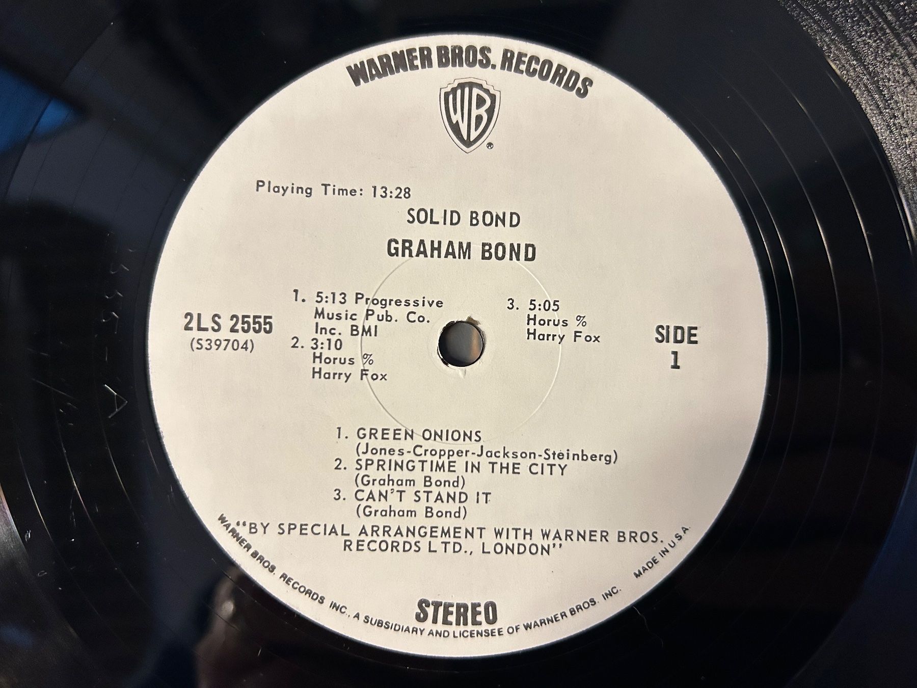 Schallplatten: Graham Bond - Solid Bond - Promo DLP Vinyl – Gebraucht aus Aesch BL von BlueMusicRecords 3