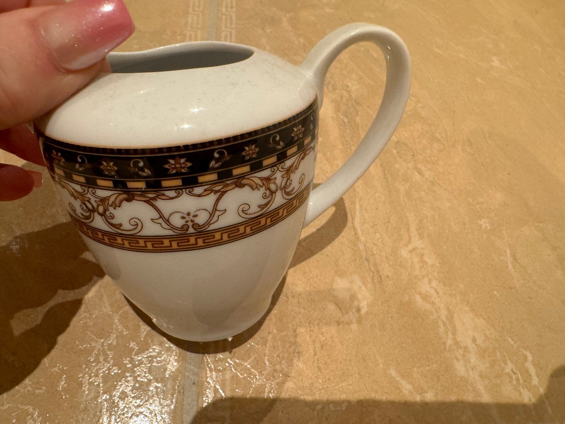 Geschirrsets: neues Kaffee / Tee Set mit Mäander Muster – Neu (gemäss Beschreibung) aus Klingnau von Markus14 6