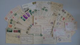 1872-1951, 50 unterschiedliche Ganzsachen viele ins Ausland!