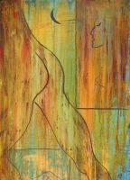 Gemälde: Someone sees