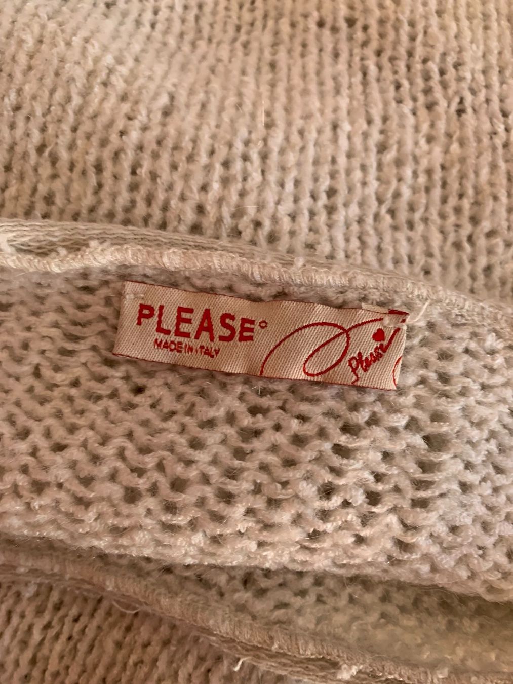 Please Jeans Maglioni & Felpe: PLEASE - mega cooler stylischer Strickpullover – Usato da Meiringen venduto da magnooliaa 4