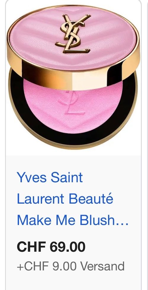 Make-up: YSL Yves Saint Laurent Blush NP. 69.- – Neu (gemäss Beschreibung) aus Rüfenacht BE von Milena_1 1