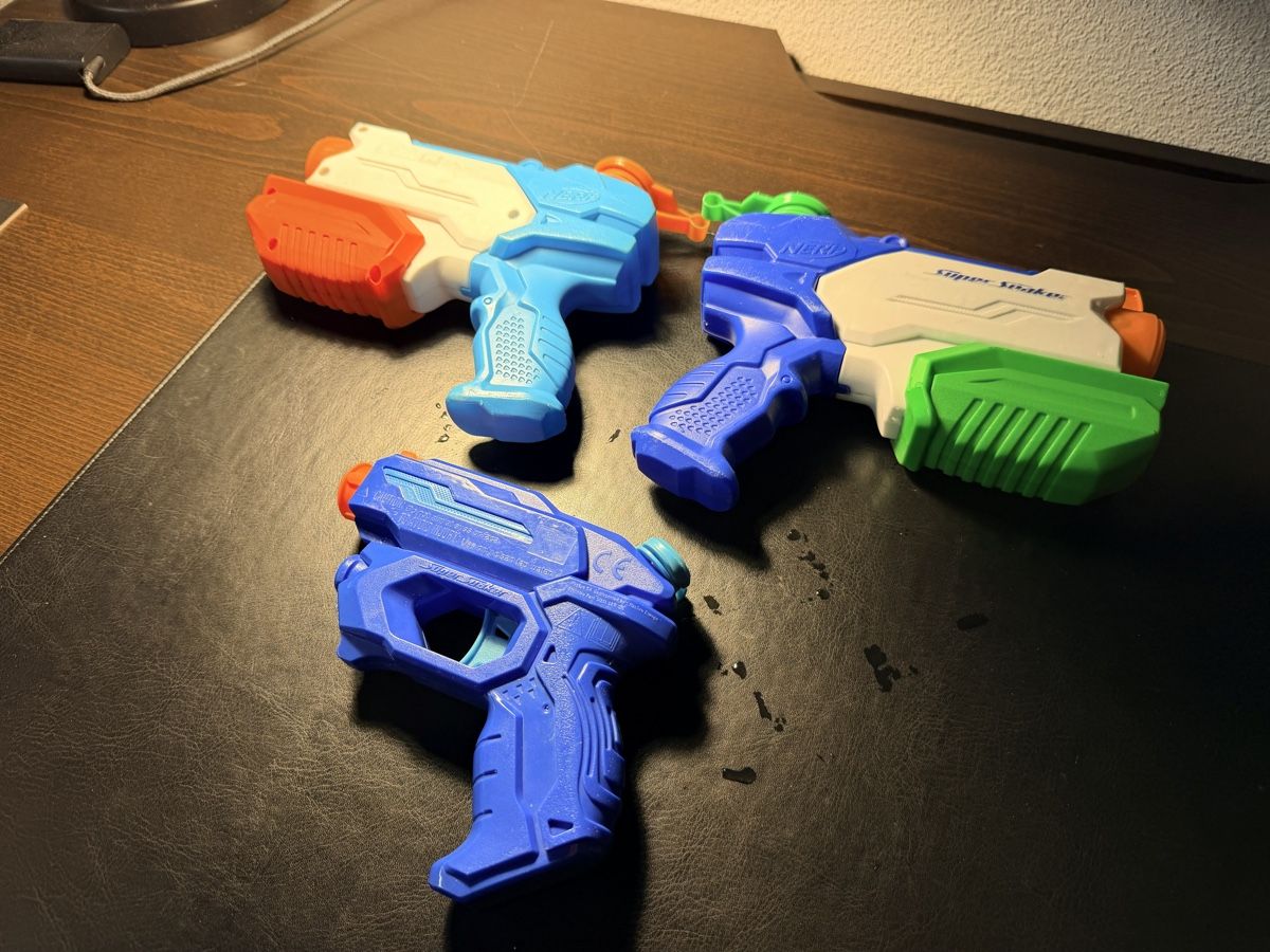 Nerf Giocattoli: Nerf Wasserpistolen – Usato da Adligenswil venduto da anvil3001 1