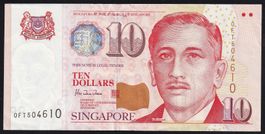 Singapur 10 Dollars 1999