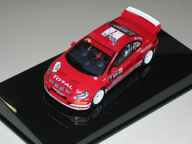 PEUGEOT SPORT 307 WRC Marcus GRONHOLM 1/43 Rallye Monté Carlo 2005
