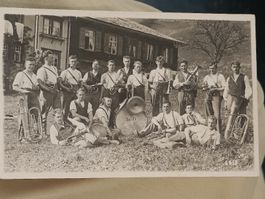 Echt Photo Karte / Bat. 75 Ausgabe ca. 1920