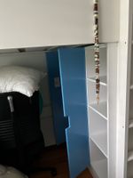 Ikea Hochbett weiss/blau mit Pult für Kinder, Abholung 30.10