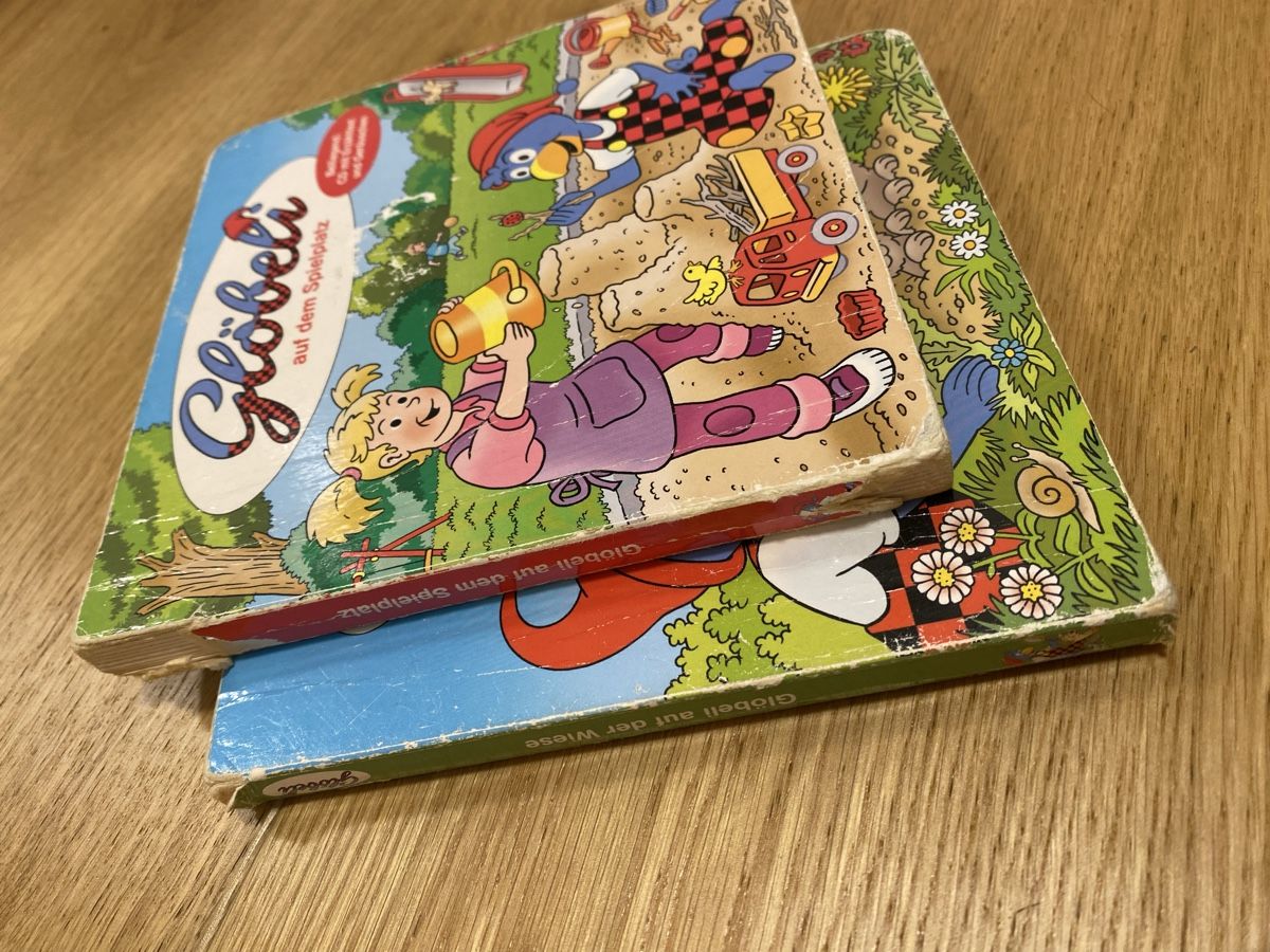 Bücher: Zwei Glöbeli Kinderbücher – Gebraucht aus Ennetbaden von jun_19 1