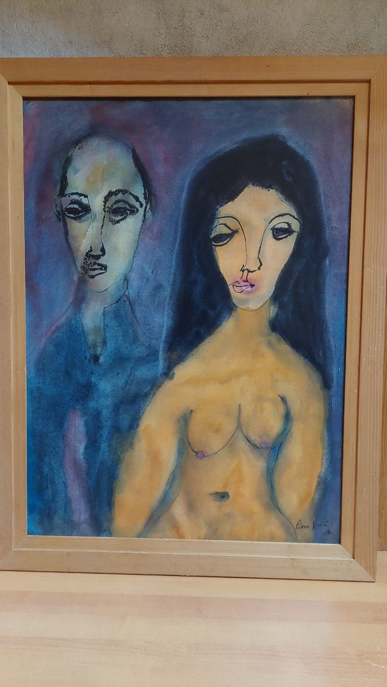 Dipinti: Oeuvre originale de Pierre Spori – Nuovo (secondo la descrizione) da Marsens venduto da fakia