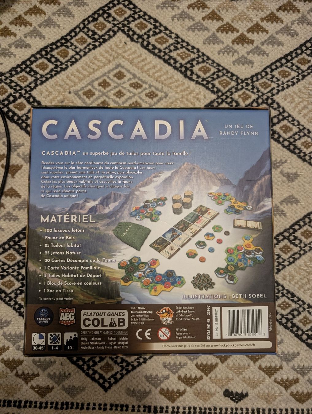 Giochi: Board game Cascadia Fr like New – Nuovo (secondo la descrizione) da Echandens venduto da ras_sz87 1