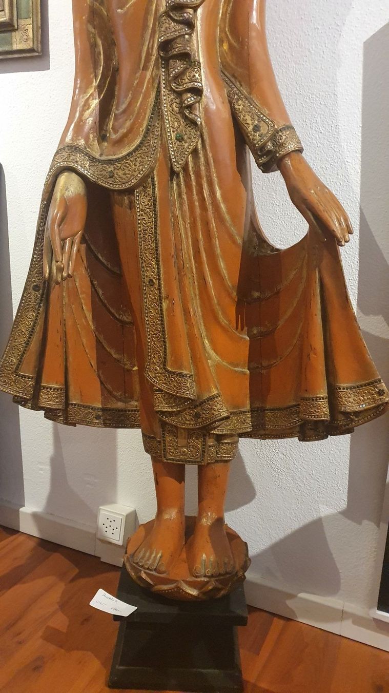 Sculture & Statue: Grosser Mandalay Buddha – Usato da Fidaz venduto da KunstsammlerGR60 5