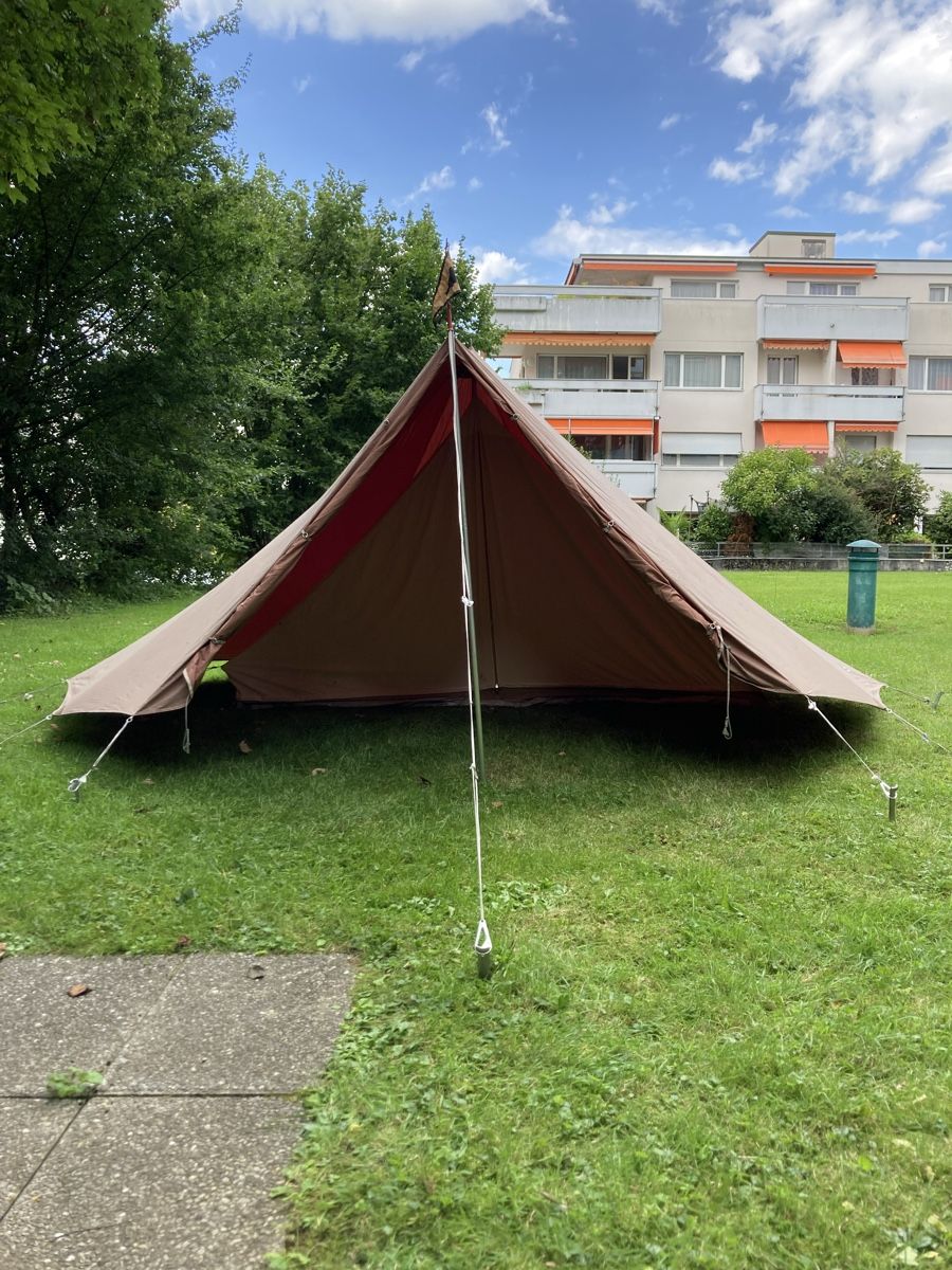 Spatz Tende : Original Spatz-Zelt, Modell Winnetou – Usato da Luzern venduto da surairoi 5