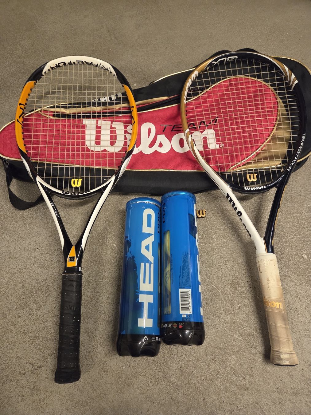 Wilson Schläger: Tennis set Wilson / Head  – Gebraucht aus Roveredo GR von Dav_77