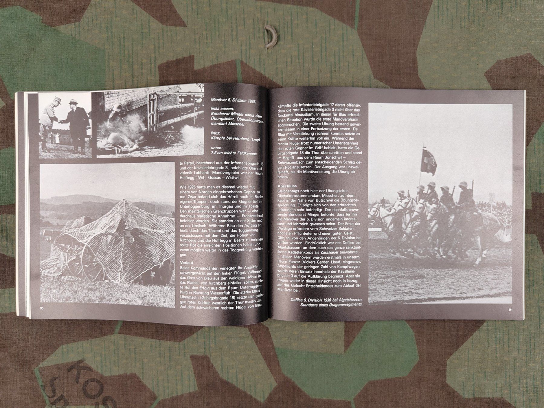 Schweizer Armee Uniformi: Buch, Die 7. Division Geschichte der Ostschweizer Truppen – Usato da Bauma venduto da SwissMilitaria 6