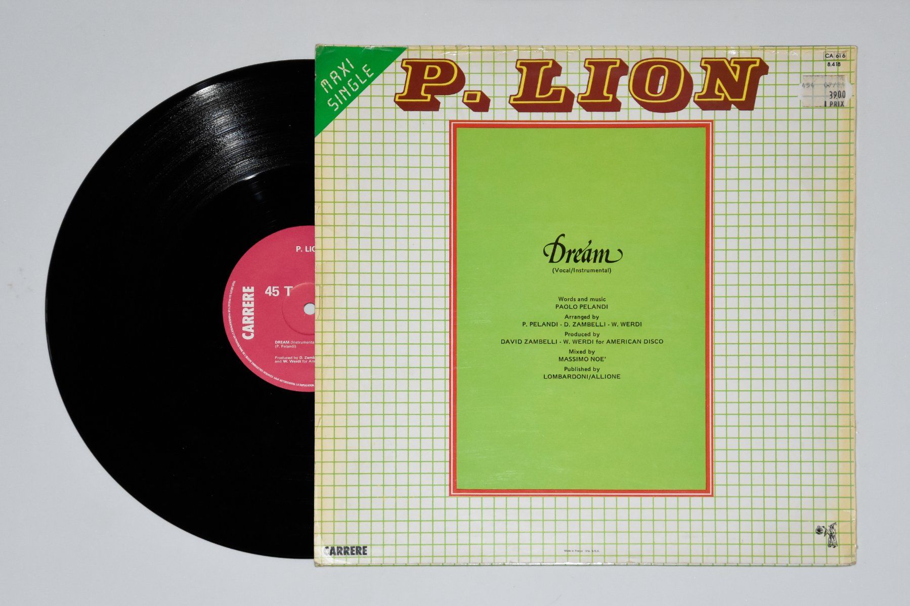 Dischi in vinile: P.Lion - Dream (Maxi Single) – Usato da Belmont-sur-Yverdon venduto da ag97 1