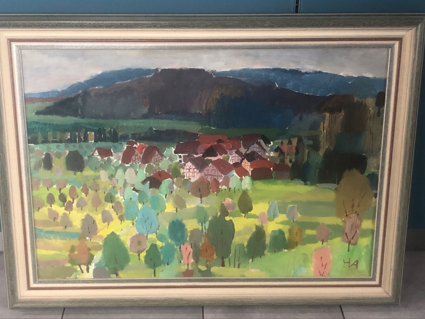 Dipinti: Bild von Hans Affeltranger – Usato da Rickenbach ZH venduto da Topas014