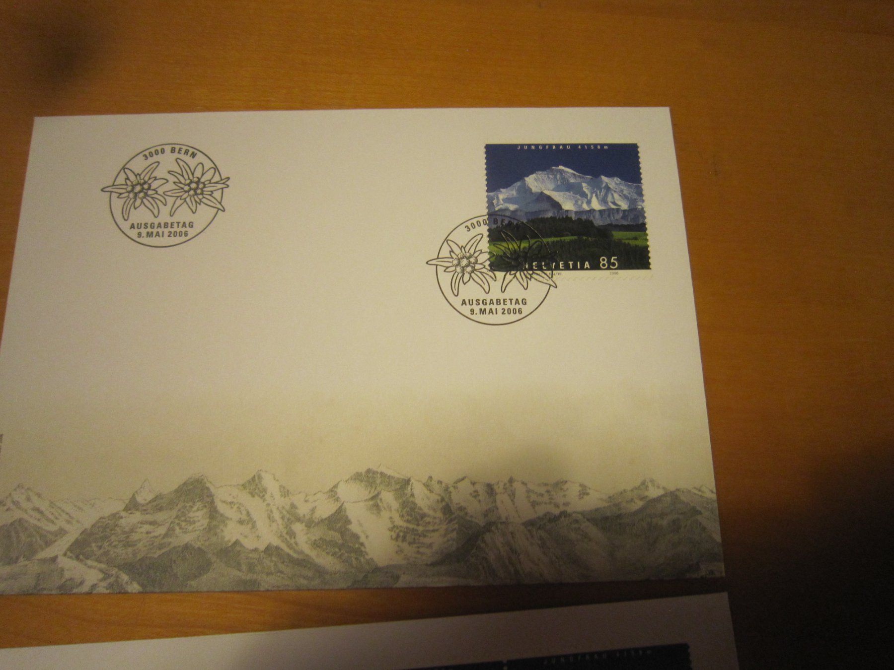 Alle Briefmarken: CH 2006 FDC Jungfrau Block 2 verschiden und einzeln – Gebraucht aus Gordola von Polentaefung 5