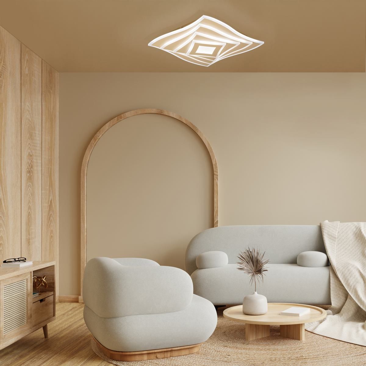 Lampadari & plafoniere: LED Deckenleuchte, CCT, RGB, 40 cm Breit – Nuovo (secondo la descrizione) da Kreuzlingen venduto da Smart-Light 1
