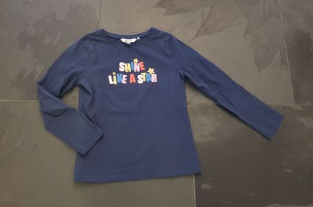 ++ Pullover ++ Gr. 122 / 128 ++ in blau ++