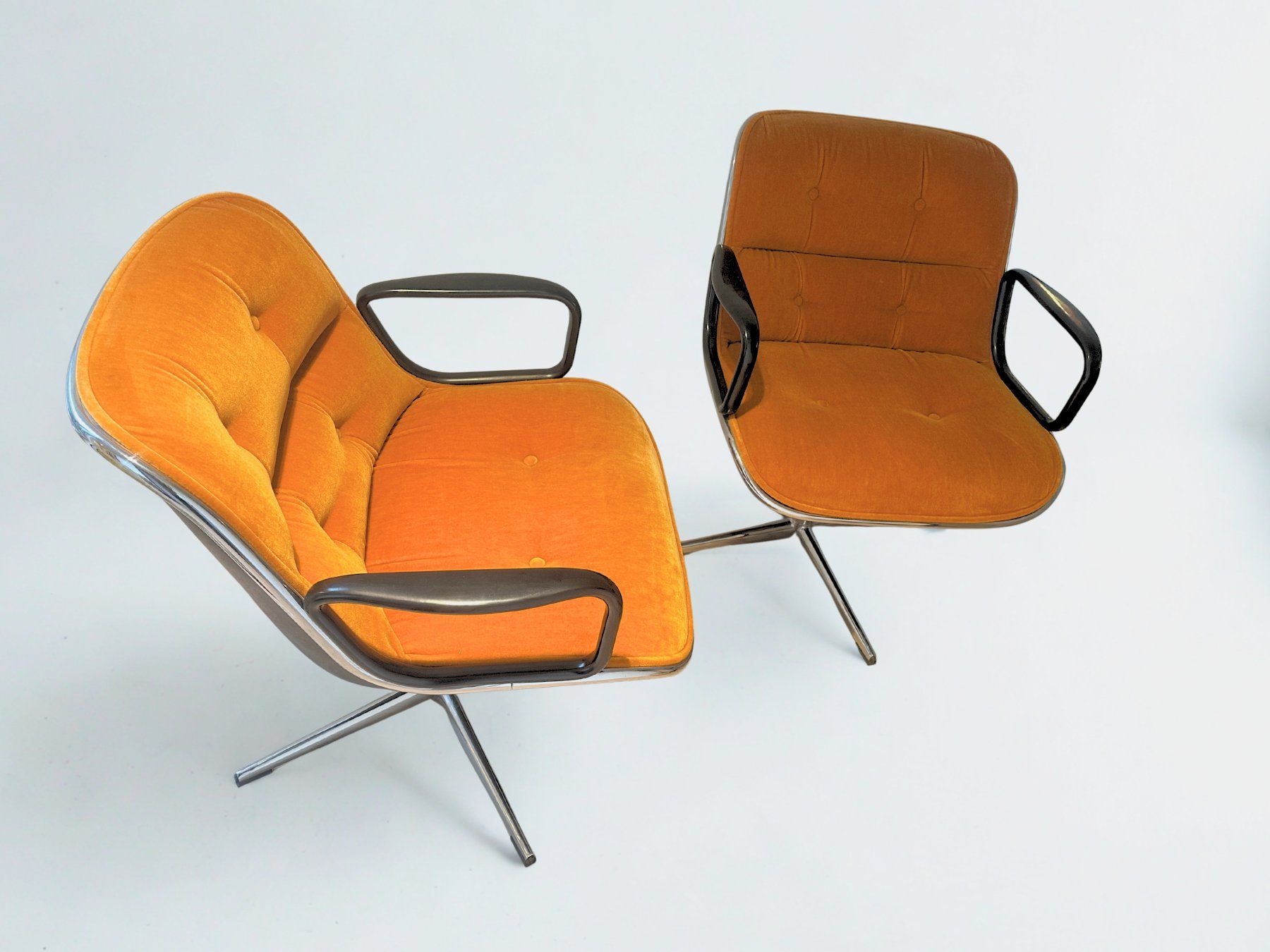 Knoll Poltrone: Mid Century Sessel Designklassiker Charles Pollock – Usato da Schlieren venduto da helena.Gini 4