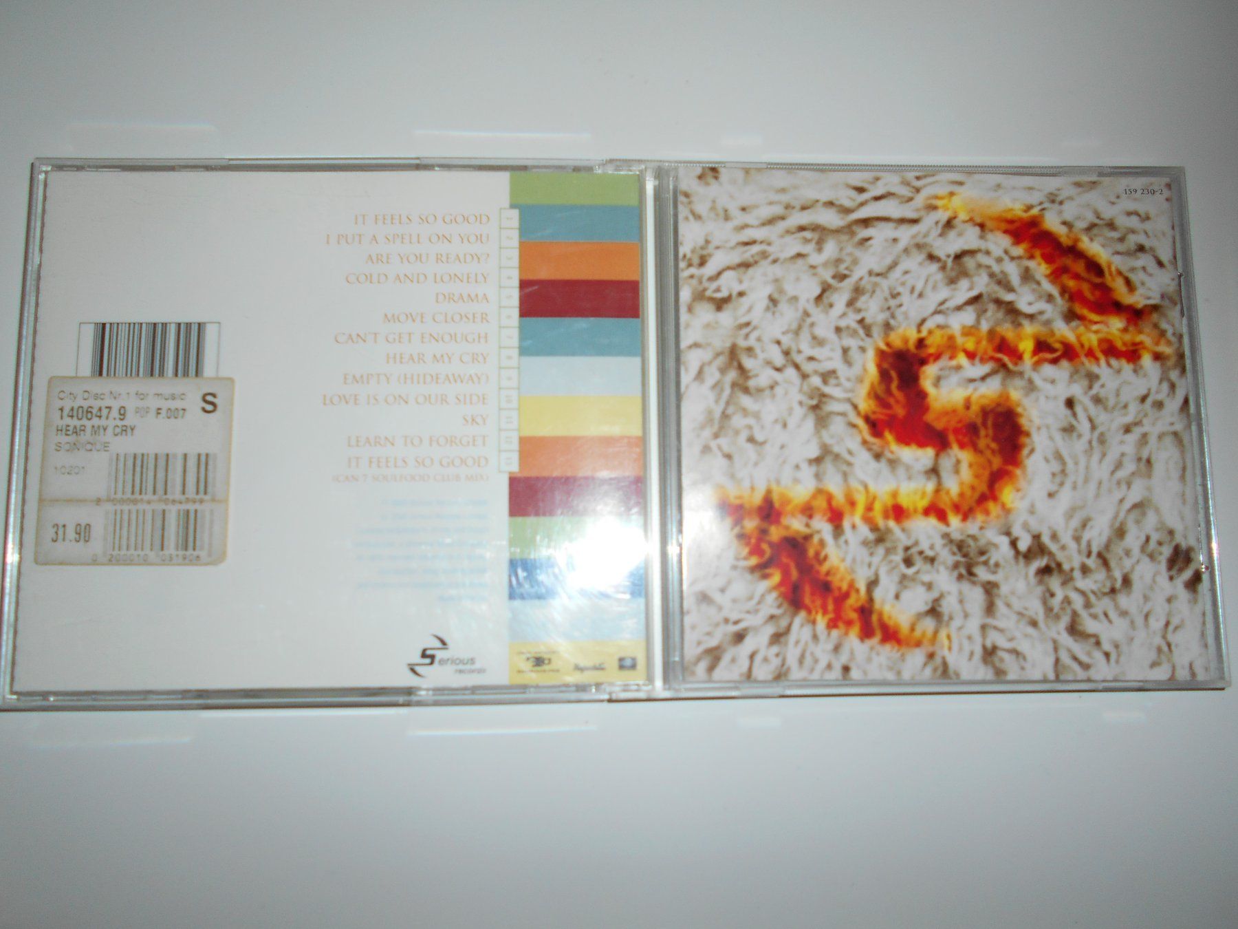 CD: Sonique – Hear My Cry / 2000 – Usato da Aarberg venduto da witchhunter01 1