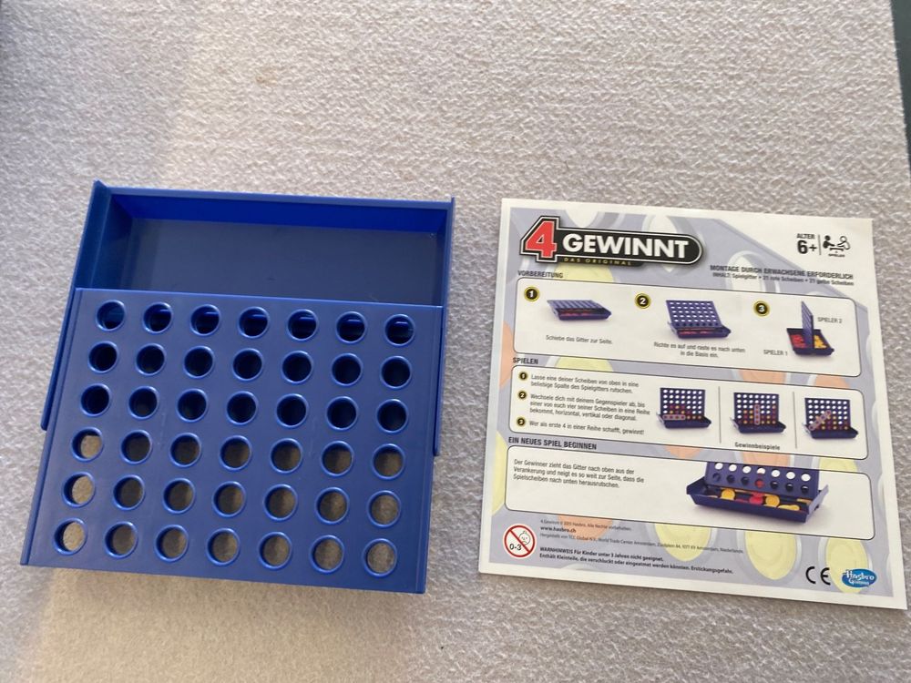 Strategiespiel 4 gewinnt das Original ab 6 Jahren (Neu und ...