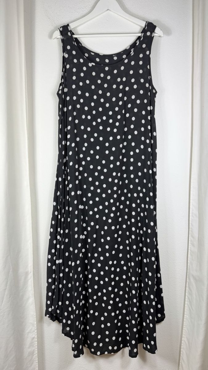 Ulla Popken Vestiti: Luftiges Polka Dots Sommerkleid Gr. 48 – Nuovo (secondo la descrizione) da Biel-Bienne venduto da Interstate