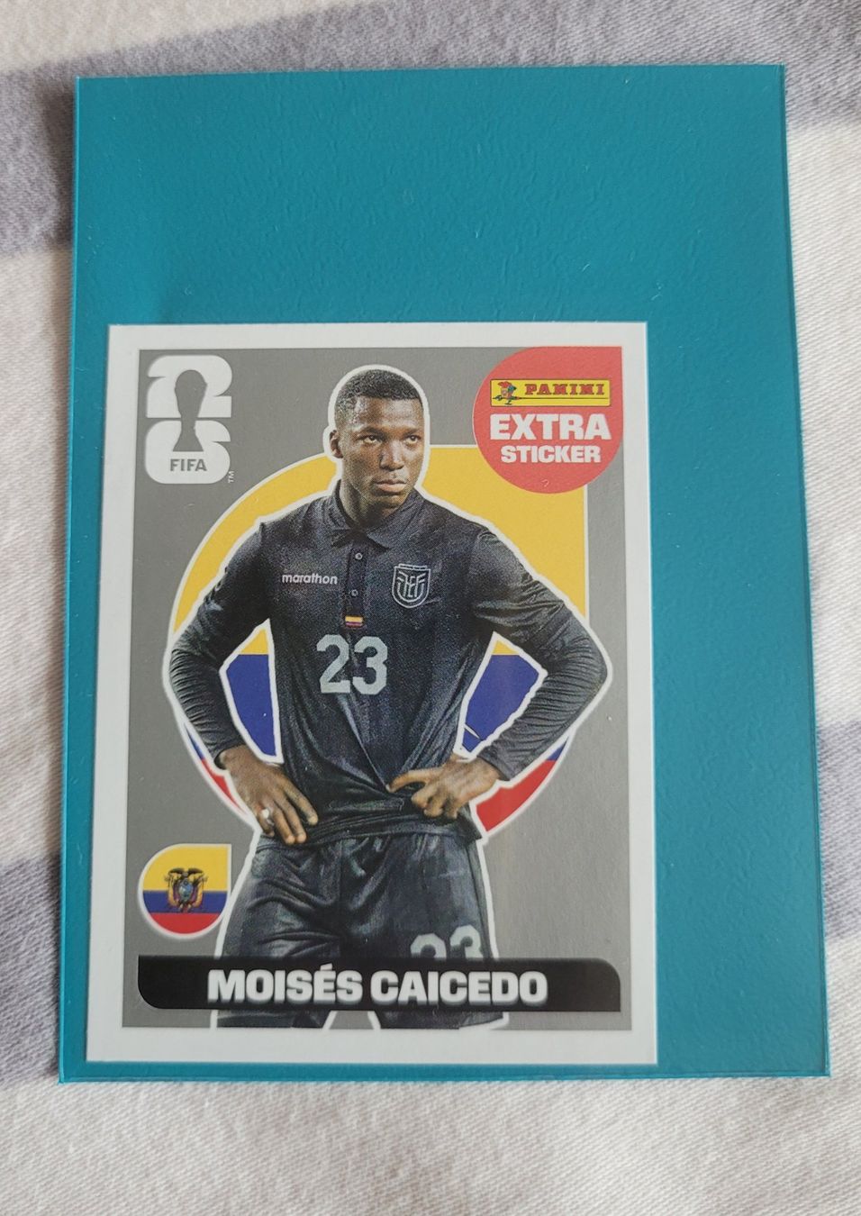 Panini Cartes à collectionner: Moisés Caicedo Silver Extra Sticker – Neuf (Voir description) à Martigny par sil_ht2d