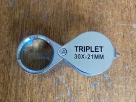 Lupe 30X 21mm NEU