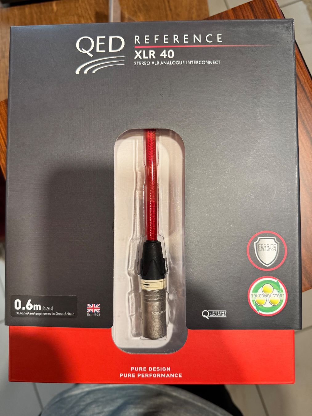 Cavi: QED Reference 40 XLR Analogue Cable 0.6m (pair) – Nuovo e nell'imballaggio originale da Ueken venduto da highlander57