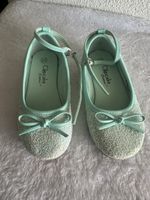 Ballerinas Cupcake Couture Glitzer mint Grösse 25 🥿