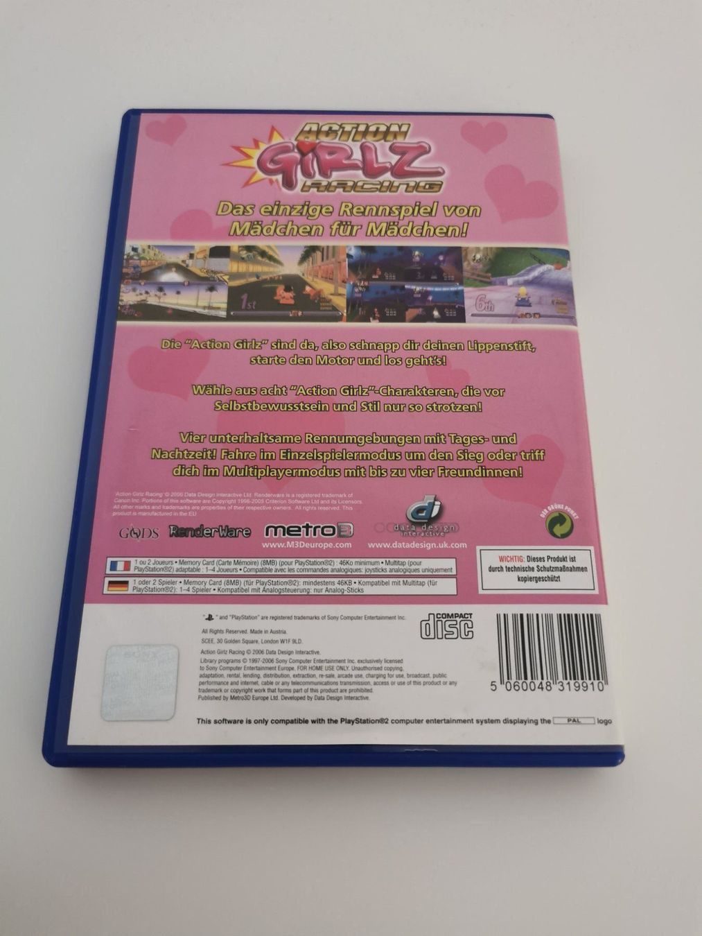 Sony Giochi: Ps 2 - Action Girlz Racing – Usato da Lenzburg venduto da eyworld 2