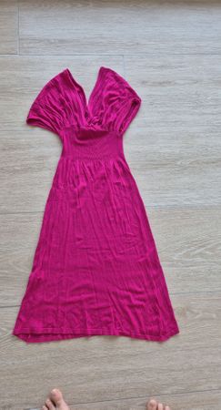 Robe rose fuchsia taille S moulante