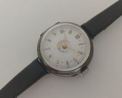 Antike Silber Trench-Watch um 1900