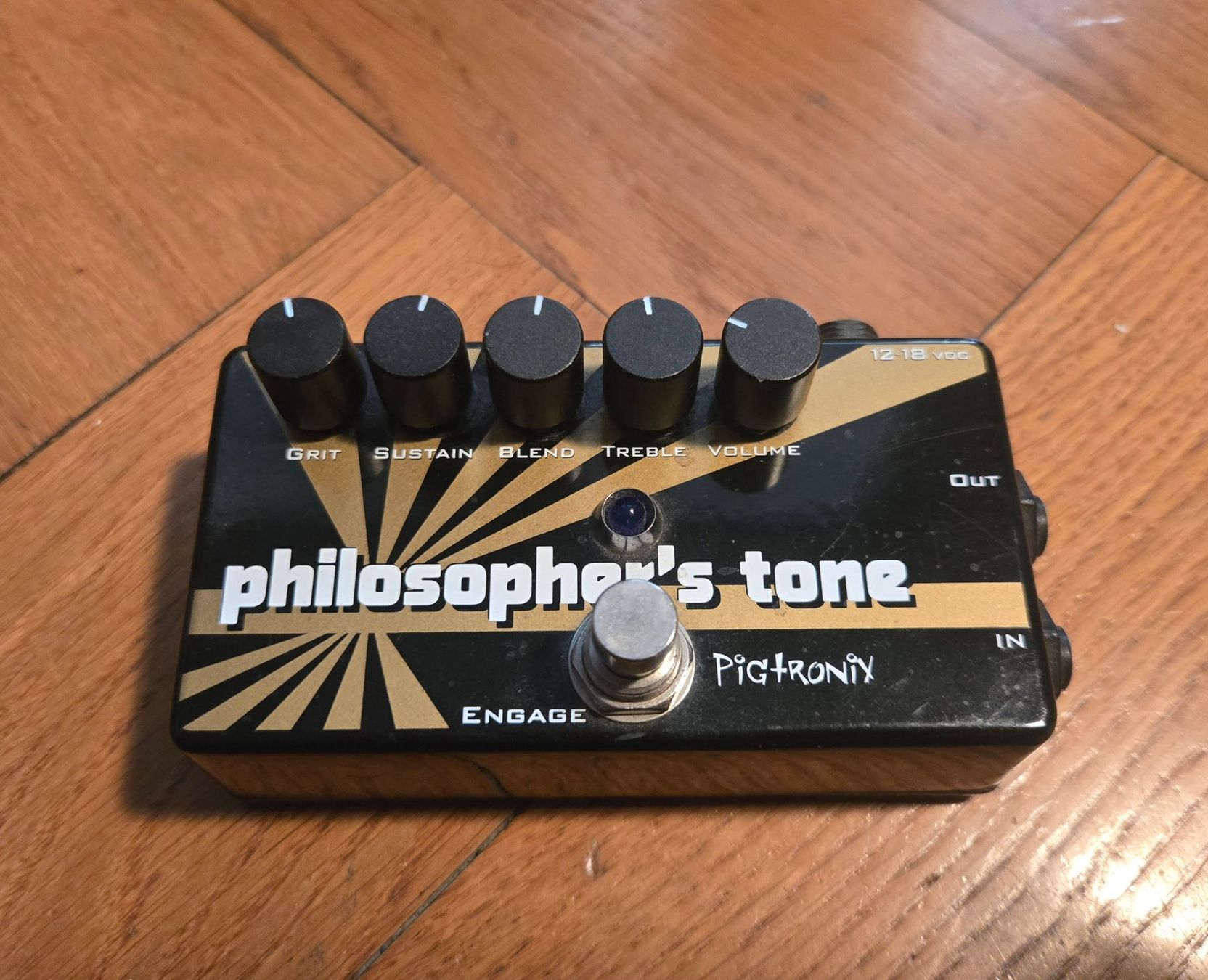 Strumenti musicali: PIGTRONIX Philosopher's Tone / compressor sustainer – Usato da Sion venduto da Fontaimpe_DLX