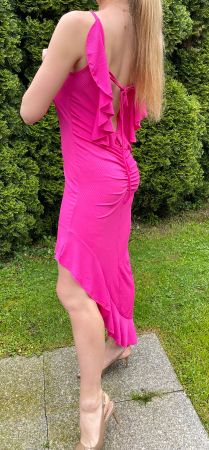 Sexy Abito da sera in colore fucsia