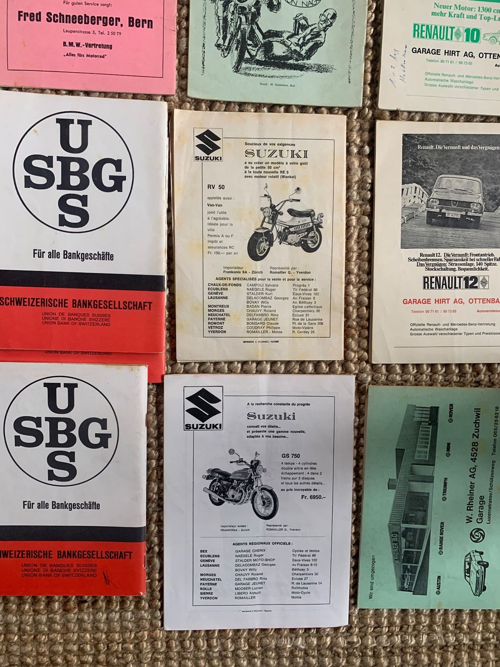 Documenti: Alte Motorrad-Programme Raserennen Schweiz – Usato da Bibern SO venduto da wecafra 8