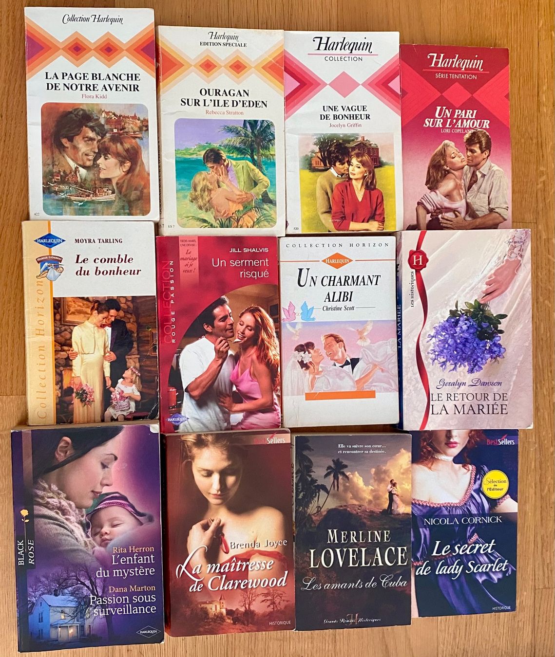 Libri: Lot de 12 romans Harlequin – Usato da Lausanne venduto da Vracorama