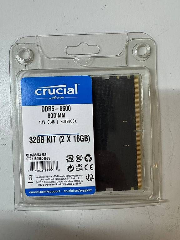 Crucial Memoria / RAM: Crucial Laptop Memory – Usato da Niederhasli venduto da flo_f272 1