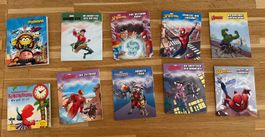 Pixi Bücher Konvolut mit Avengers Spiderman Minions Kokosnus