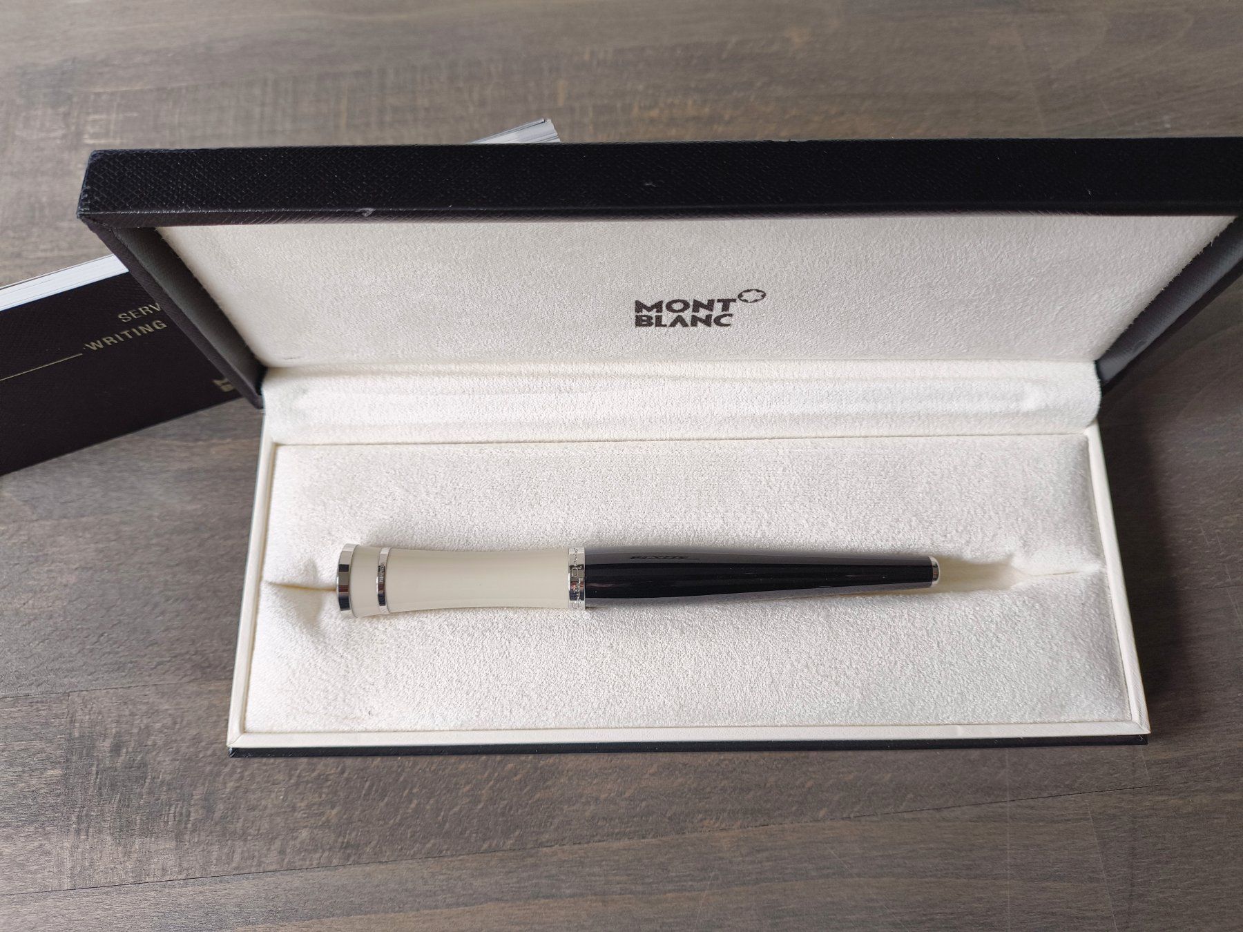 Montblanc Penna & Evidenziatori: Montblanc 'Greta Garbo' Füllfederhalter – Usato da Binningen venduto da -uffruume- 3